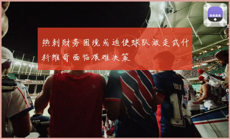 热刺财务困境或迫使球队放走武什科维奇面临艰难决策